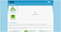 Desktop Screenshot of dlfplotsgurgaon.net